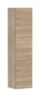 Hansgrohe-HG-Xelu-Q-Hochschrank-Eiche-Natur-400-350-Tueranschlag-rechts-Mattweiss-54141700 gallery number 1